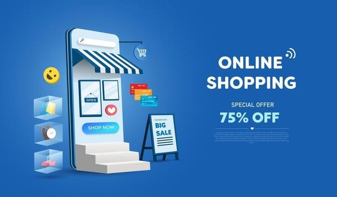 تصميم مواقع متاجر الإلكترونية